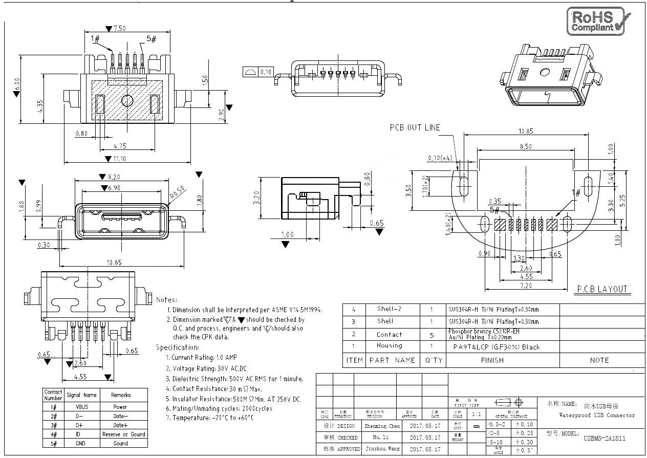USBM5-2A1811